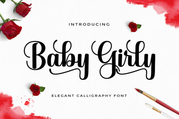 Baby Girly: The Flowing Font for Elegant Designs