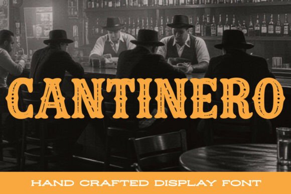 Cantinero: Bold Slab Serifs Meet Sun-Faded Desert Charm