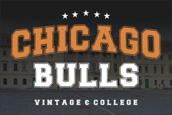 Chicago Bulls: A Typeface for Athletic Legacy