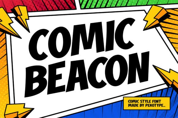 Comic Beacon: The Bold Typeface for Standout Design