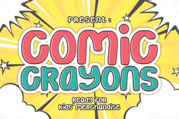 Comic Crayons: A Font That Feels Like Saturday Morning