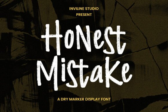 Honest Mistake: The Font That Gets Real