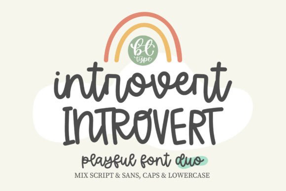 Introvert: The Cozy Font Duo for Authentic Design