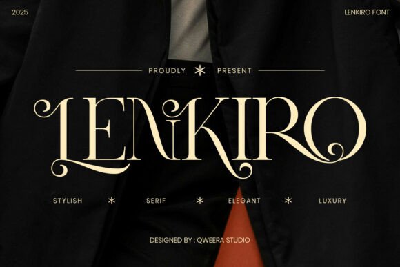 Lenkiro: The Elegant Serif for High-End Branding