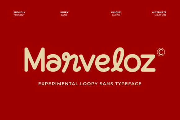 Marveloz: The Loopy Sans That Sparks Creativity