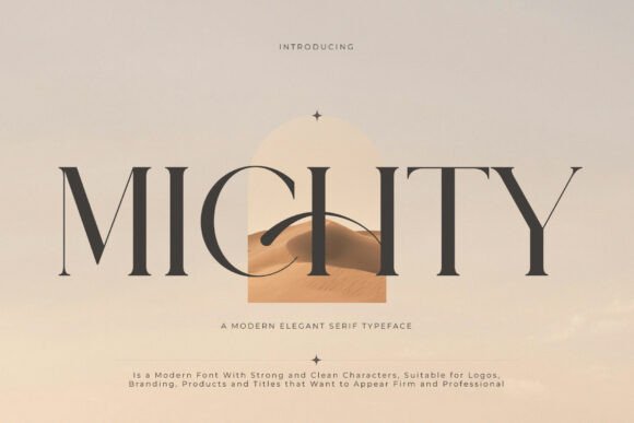 Michty: The Elegant Serif Font for Modern Brands