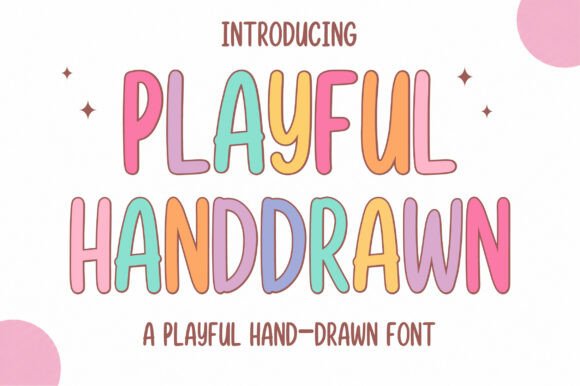 Playful Handdrawn: A Font That Brings Designs to Life