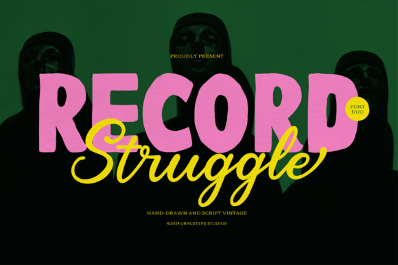 Record Struggle: A Font Duo for Authentic Brand Voices