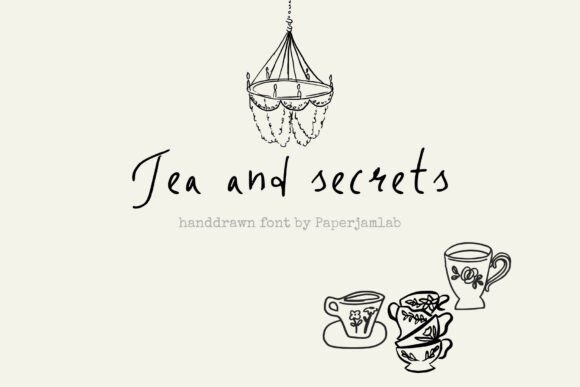 Tea and Secrets: A Font That Feels Like a Whispered Truth