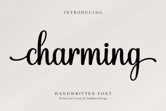 The Friendly Appeal of the Charming Font